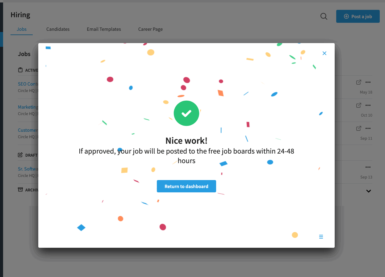 How to Create a Job Posting